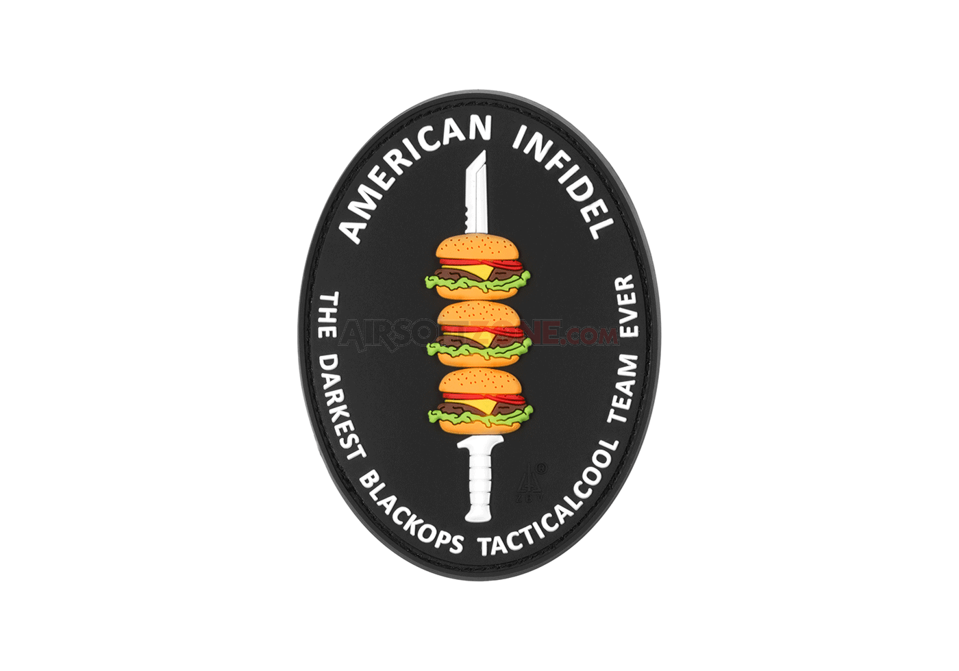 PATCH CAUCIUC - AMERICAN INFIDEL - COLOR